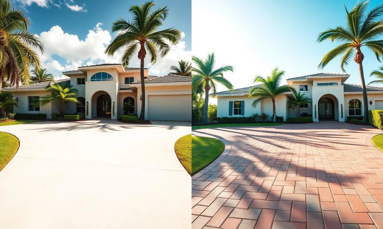 Concrete vs. Pavers: Which Is Better for Your South Florida Driveway?